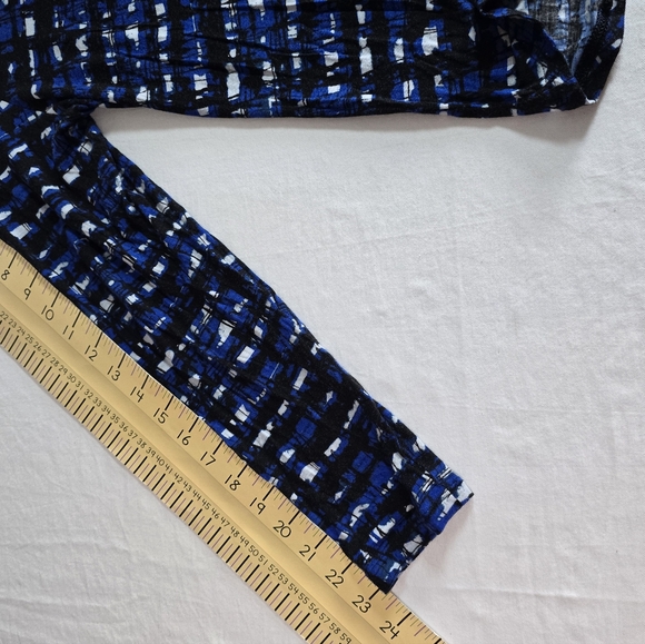 Vera wang womens long-sleeved pullover top RN73277 size XL in blue - Picture 11 of 11